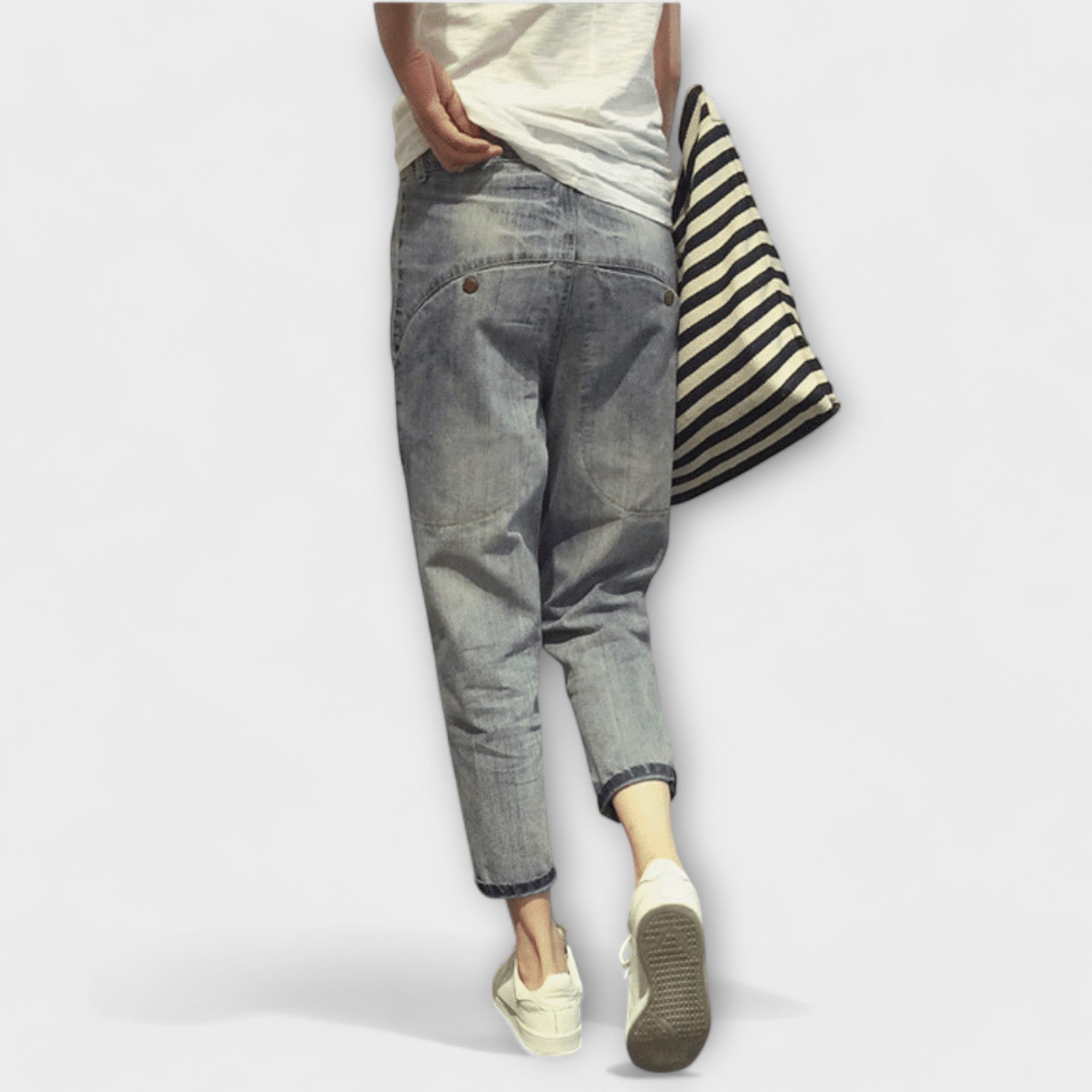 Pantalón de Diseño Ancho y Estampado para Mujer | Pricila