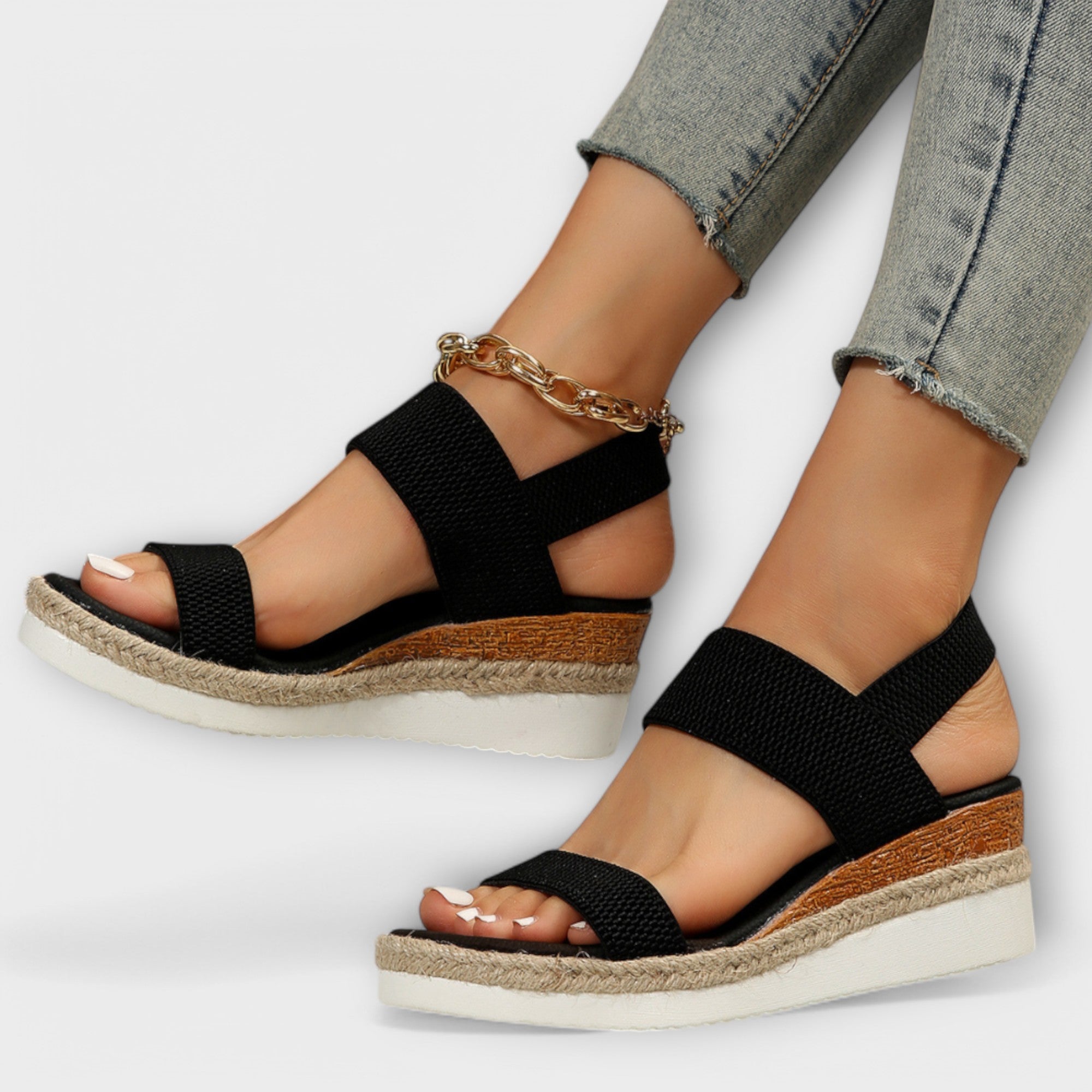 Sandalias de Piel Cómodas para Mujer Serena | Helena