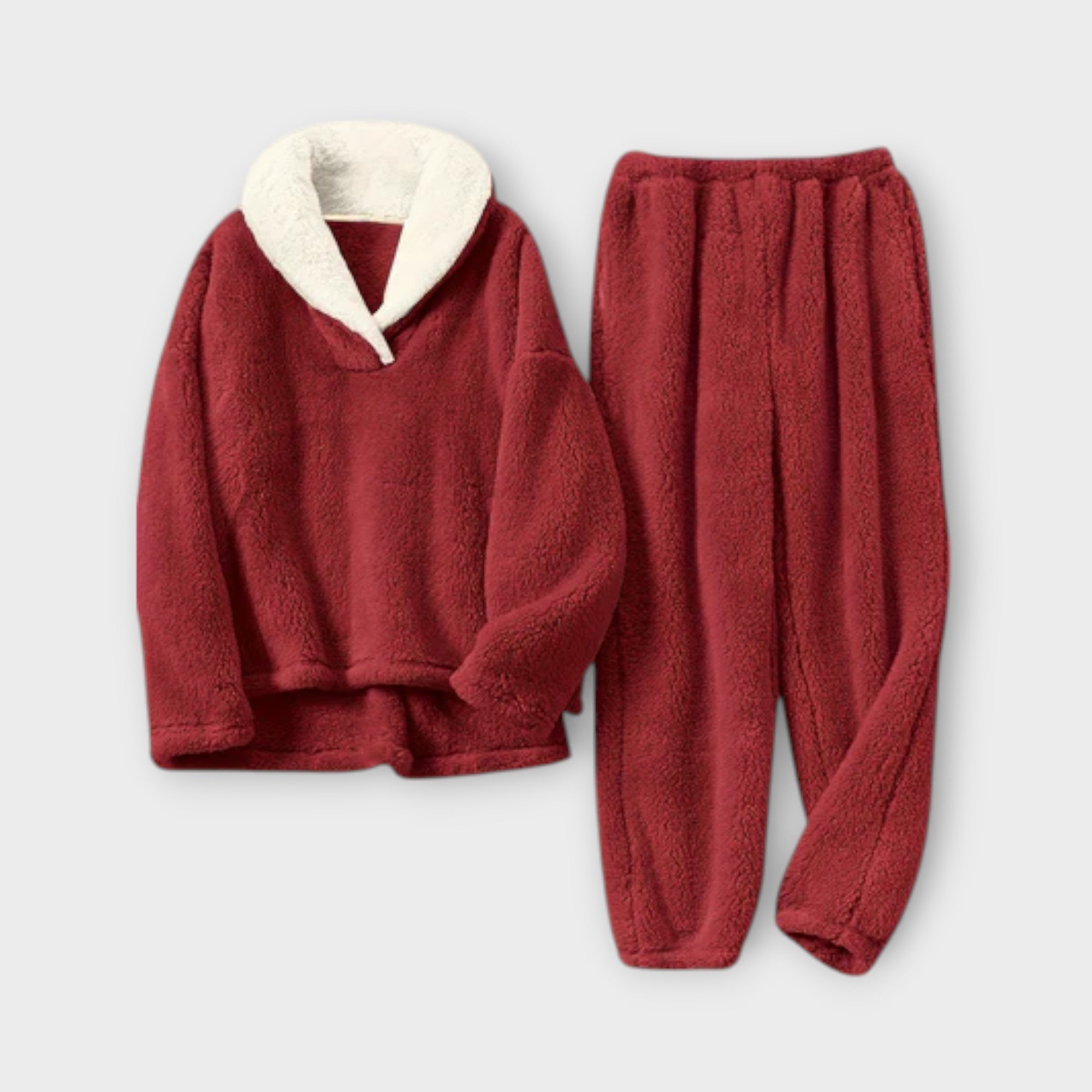 Pijama de Franela de Cuadros para Mujer |  Nysa