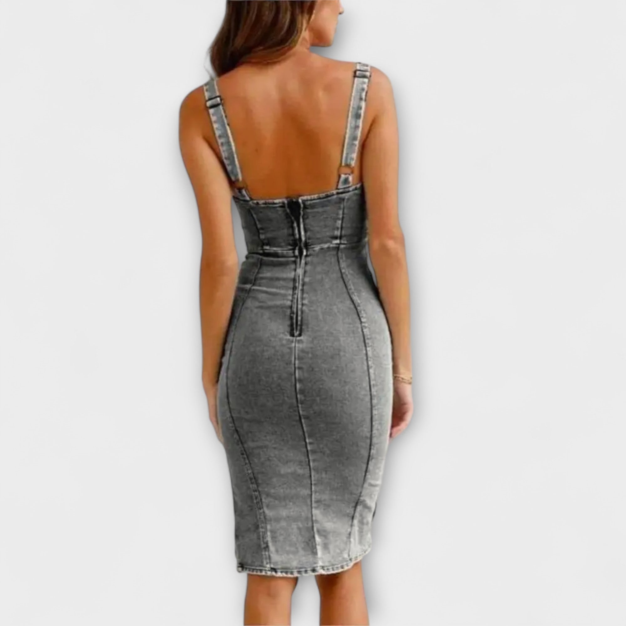 Vestido Vaquero Corto para Mujer | Anna