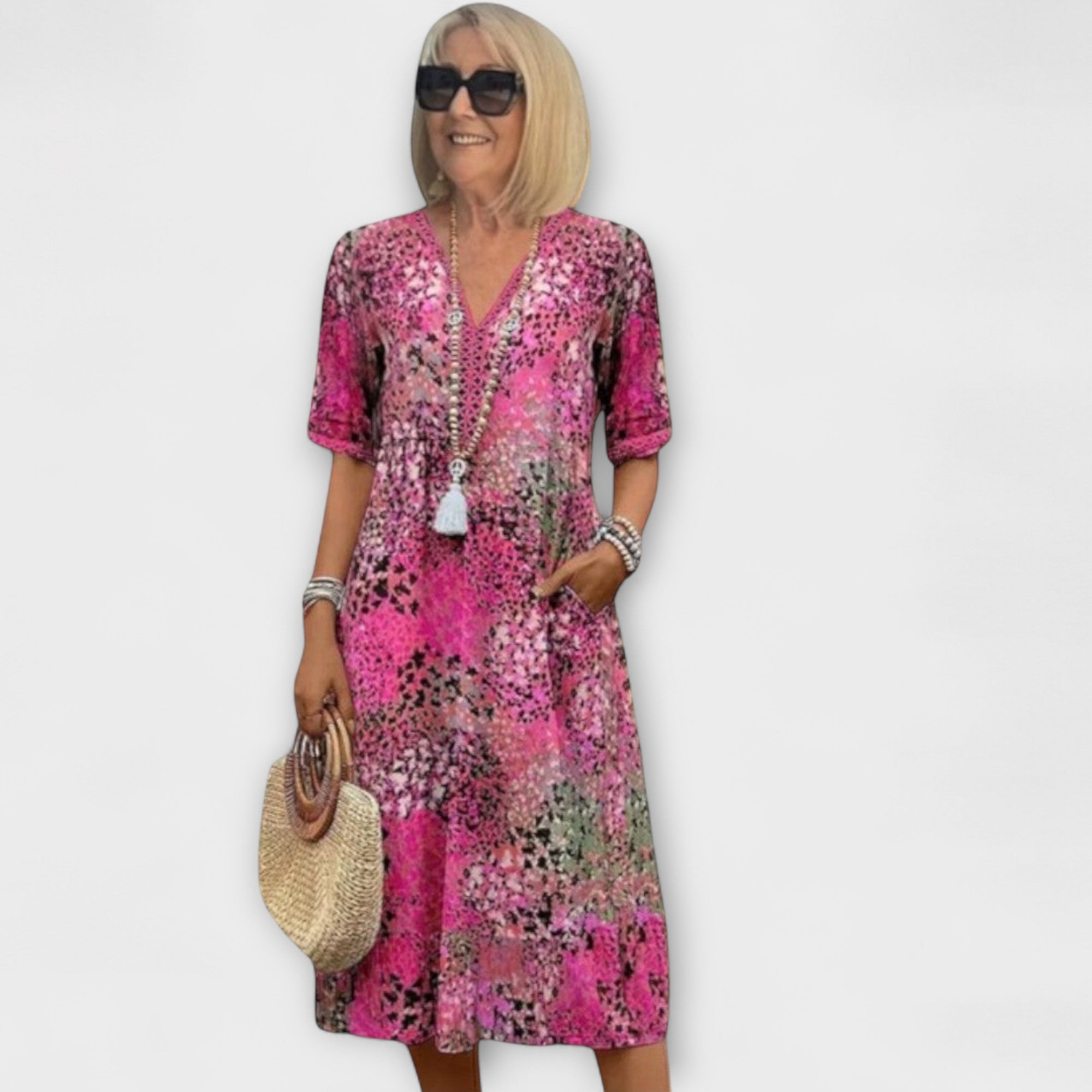 Vestido Corto de Flores Maja | Martta