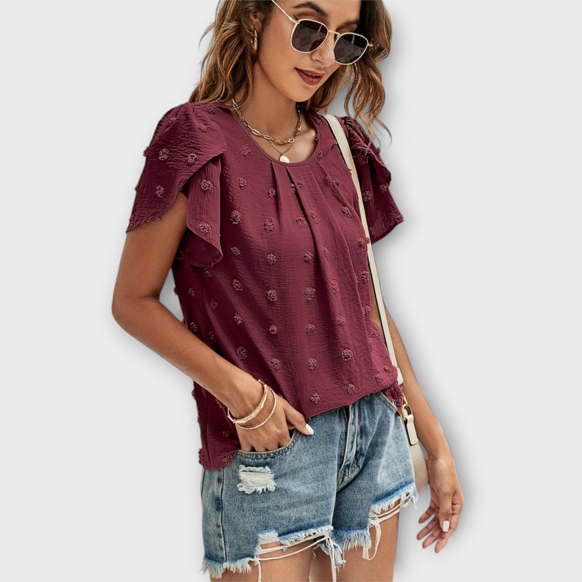 Blusa de Lunares para Mujer | Ruva