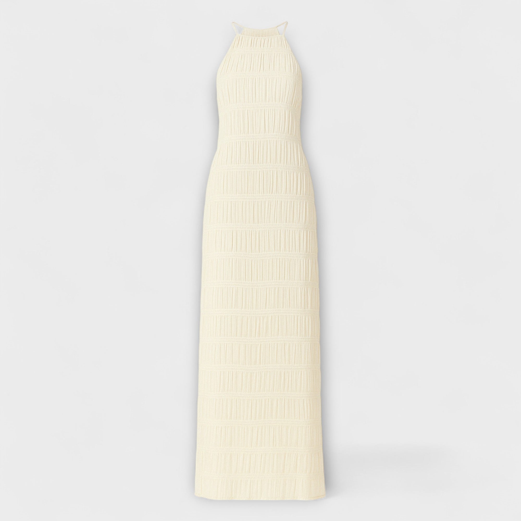 Vestido Elegante con Cuello Halter | Adeline