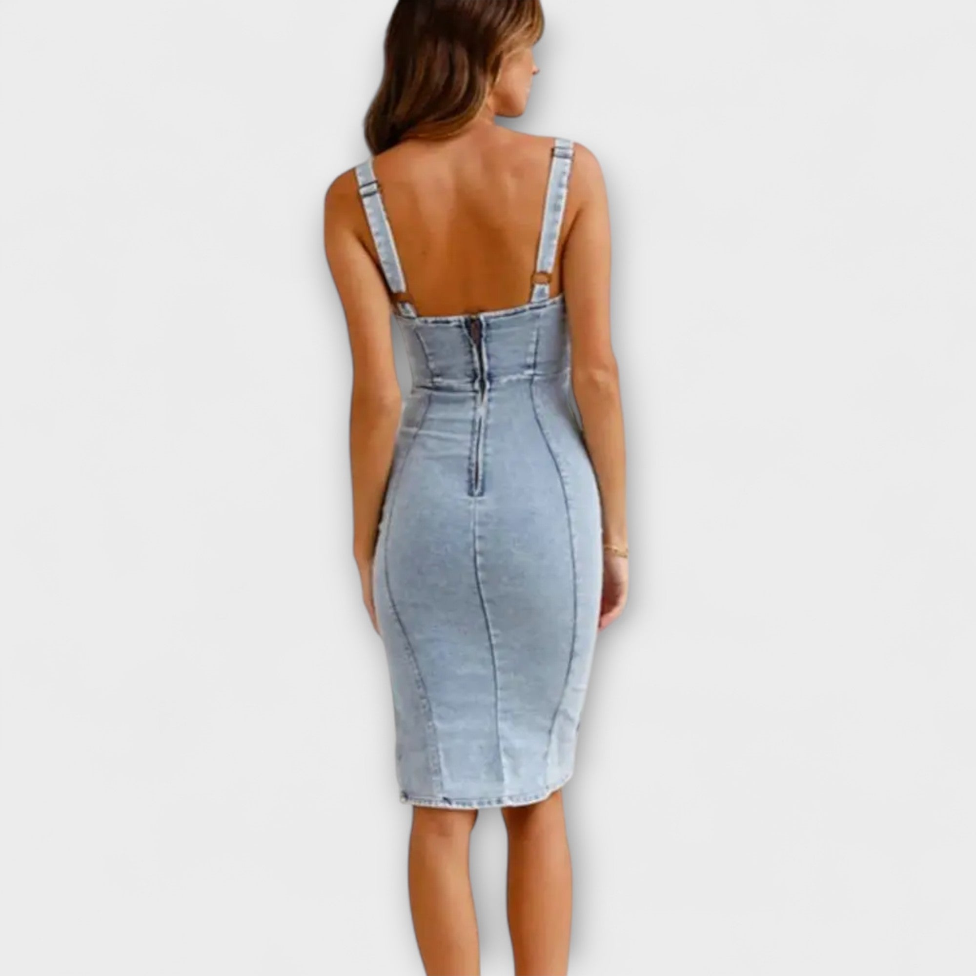 Vestido Vaquero Corto para Mujer | Anna