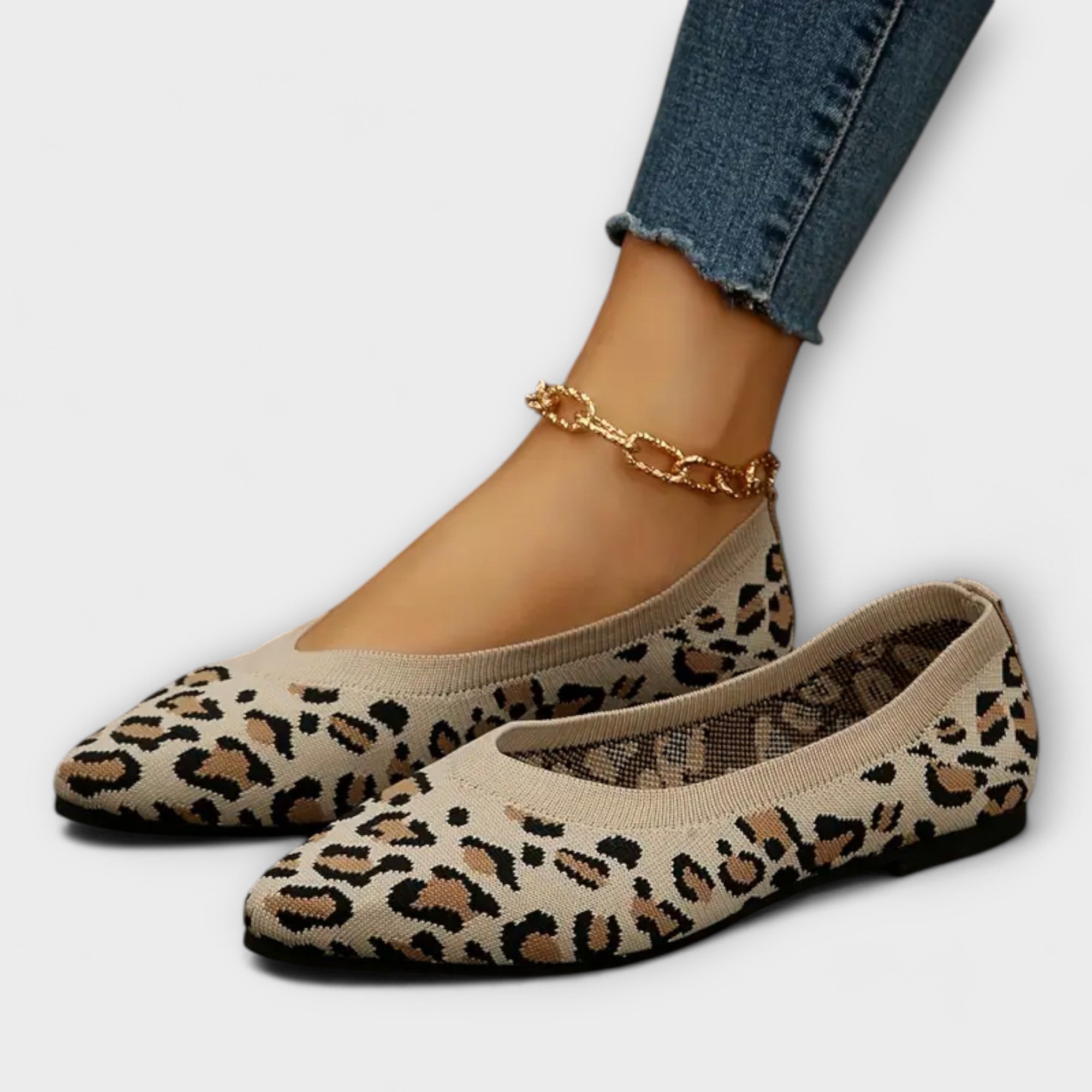 Bailarinas en Punta con Estampado de Leopardo | Zuzia