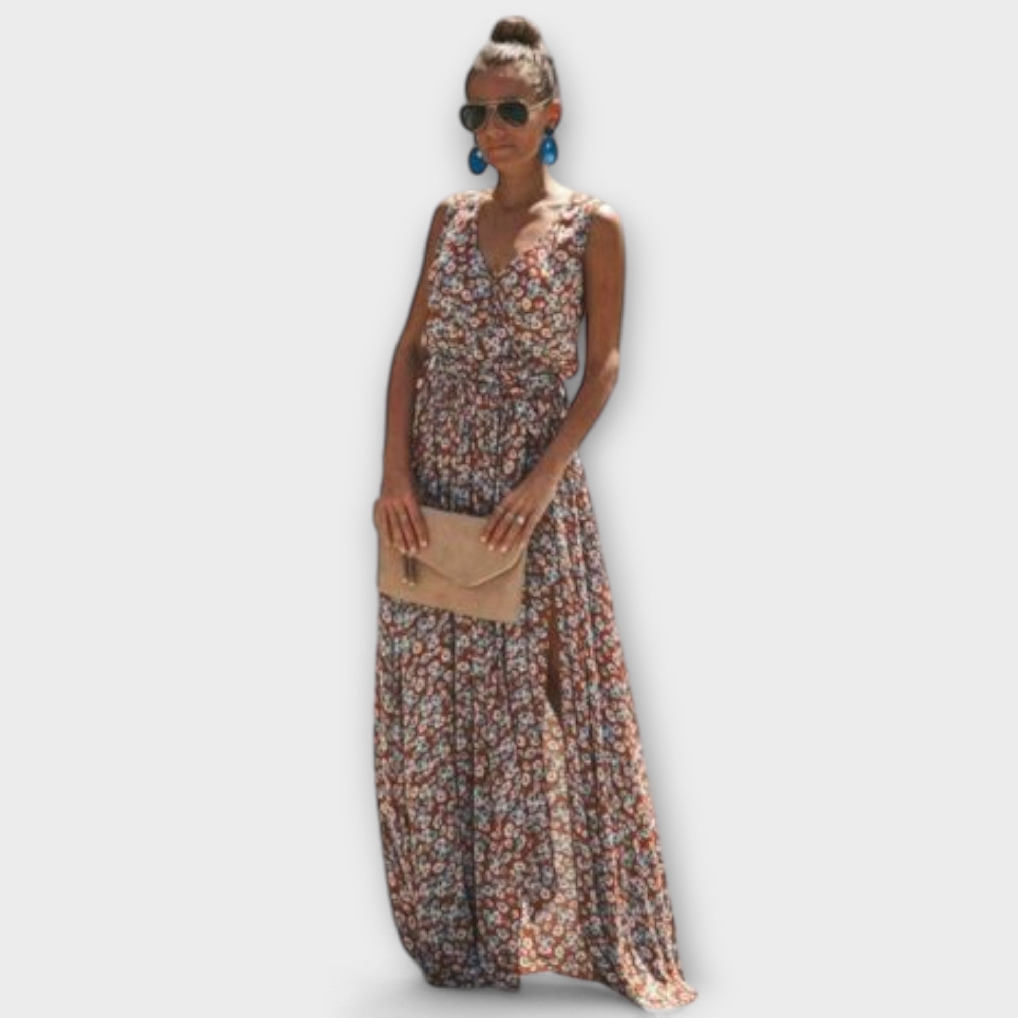 Maxi Vestido Bohemio Largo y Fluido | Eloa