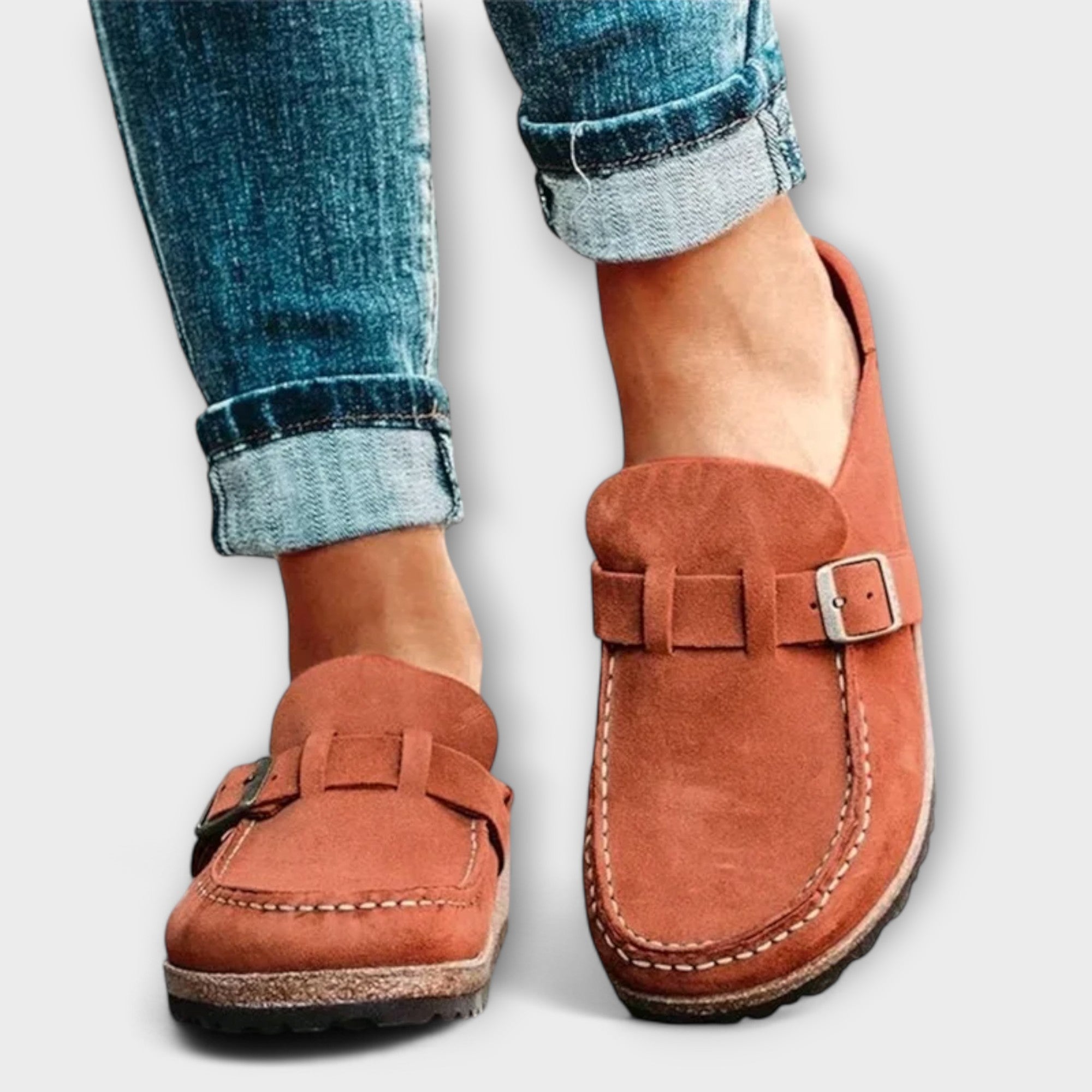 Mocasines Ortopédicos de Piel para Mujer | Jessica