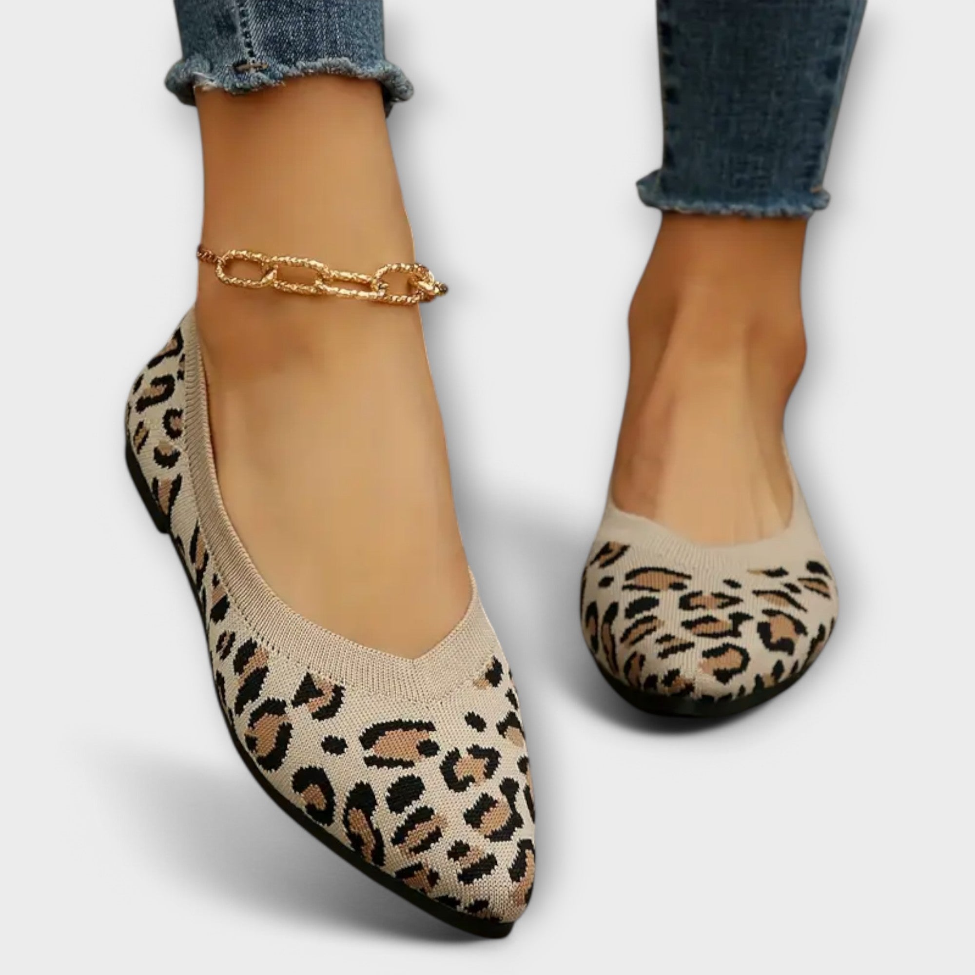 Bailarinas en Punta con Estampado de Leopardo | Zuzia
