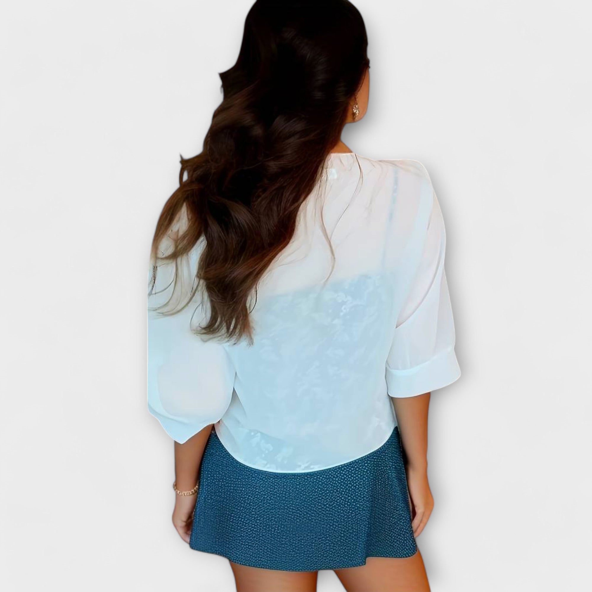 Blusa Abierta Tipo Rebeca Ligera | Meli