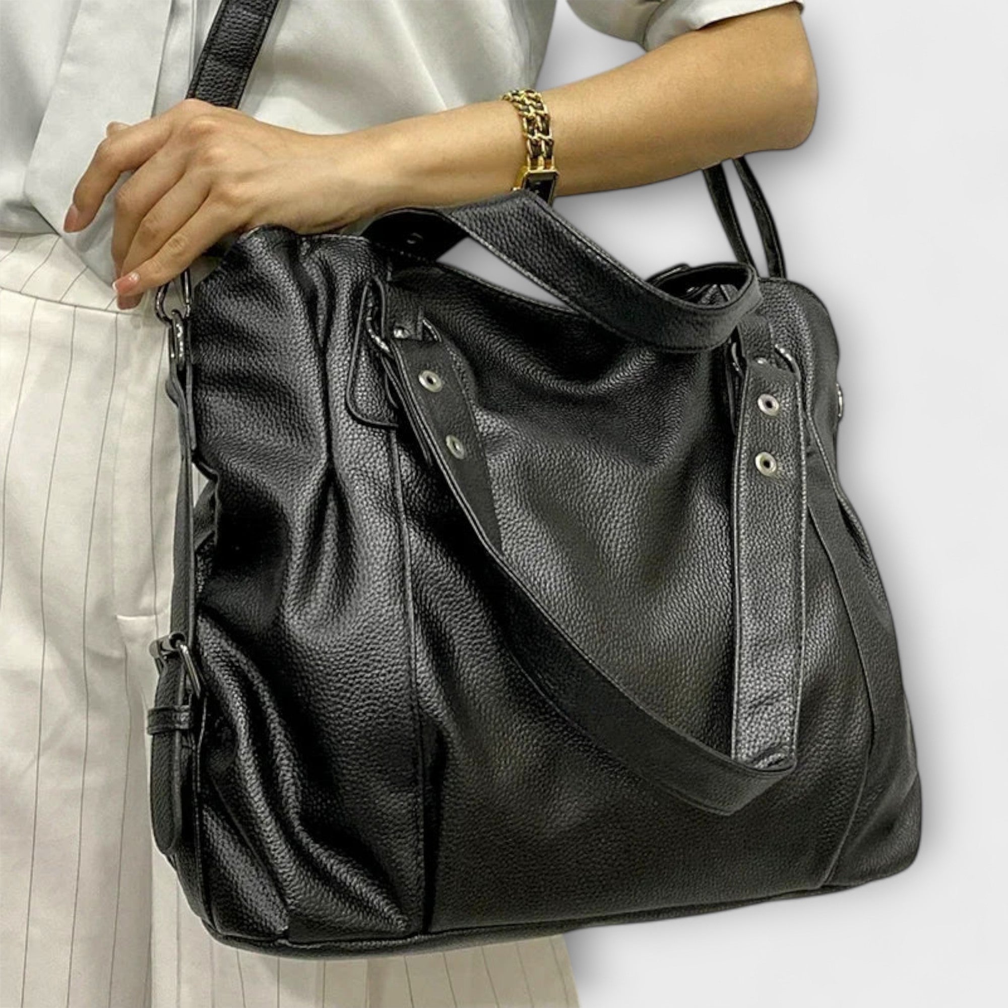 Bolso Hobo de Piel Elegante | Claire