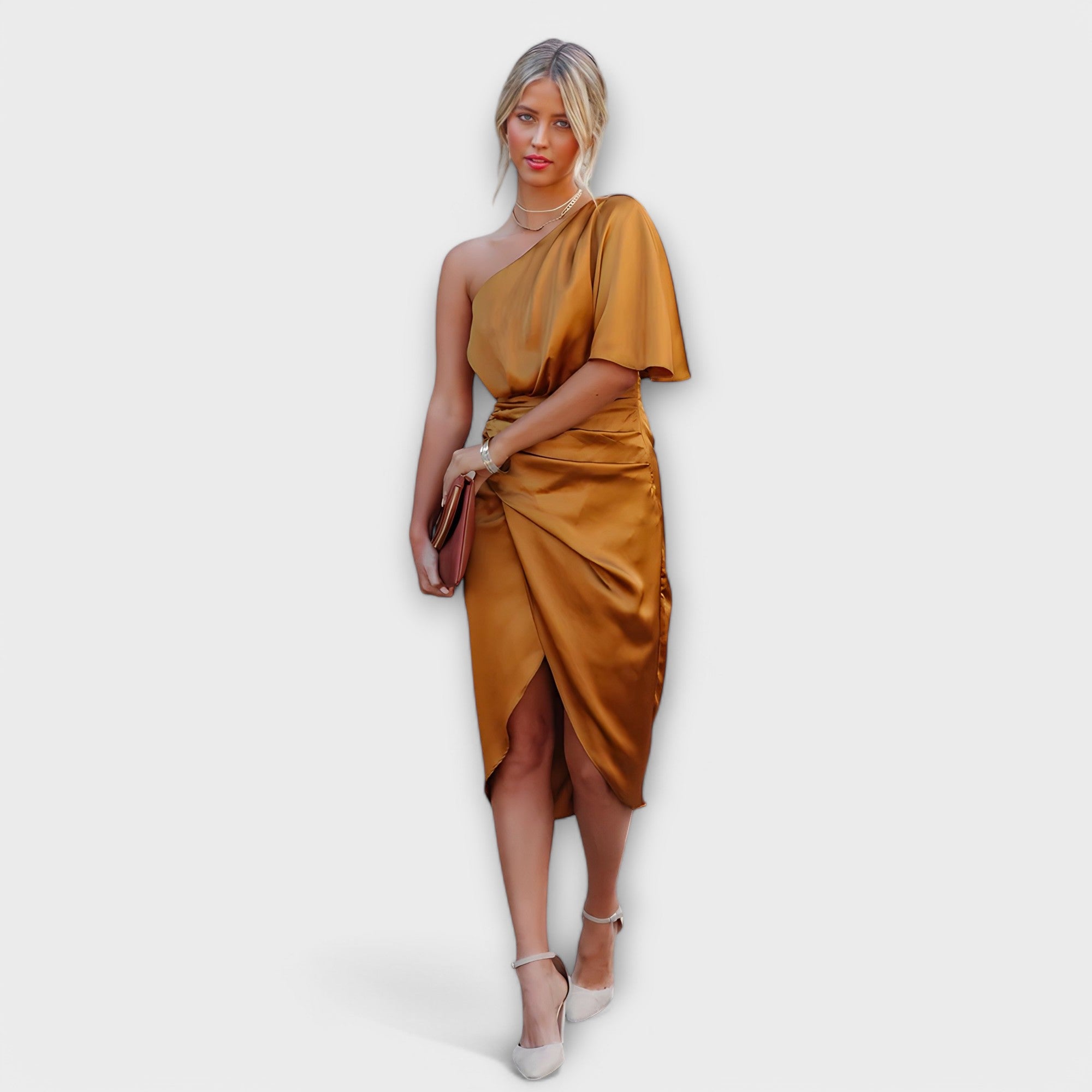 Vestido de Noche de Seda Natural | Niva