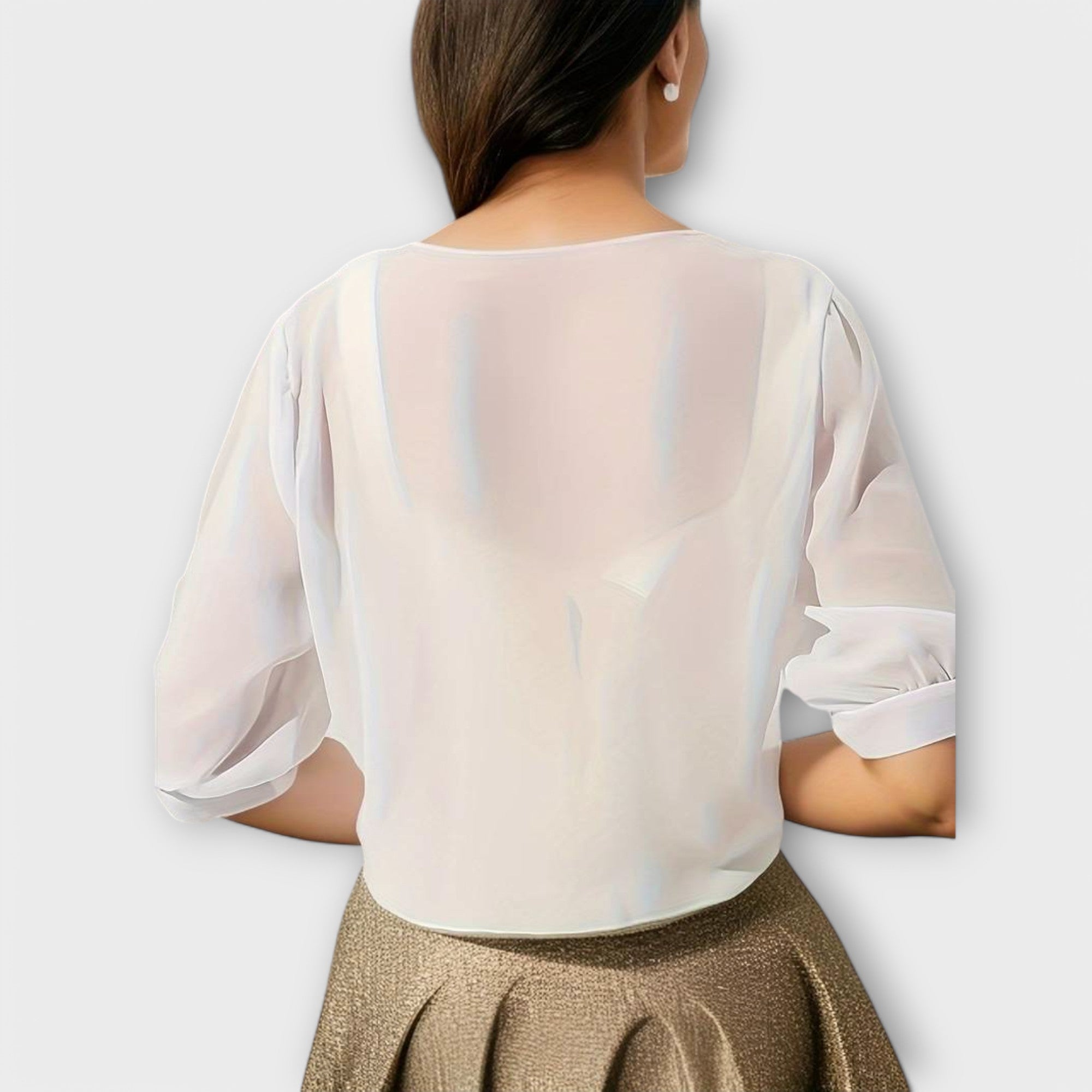 Blusa Abierta Tipo Rebeca Ligera | Meli
