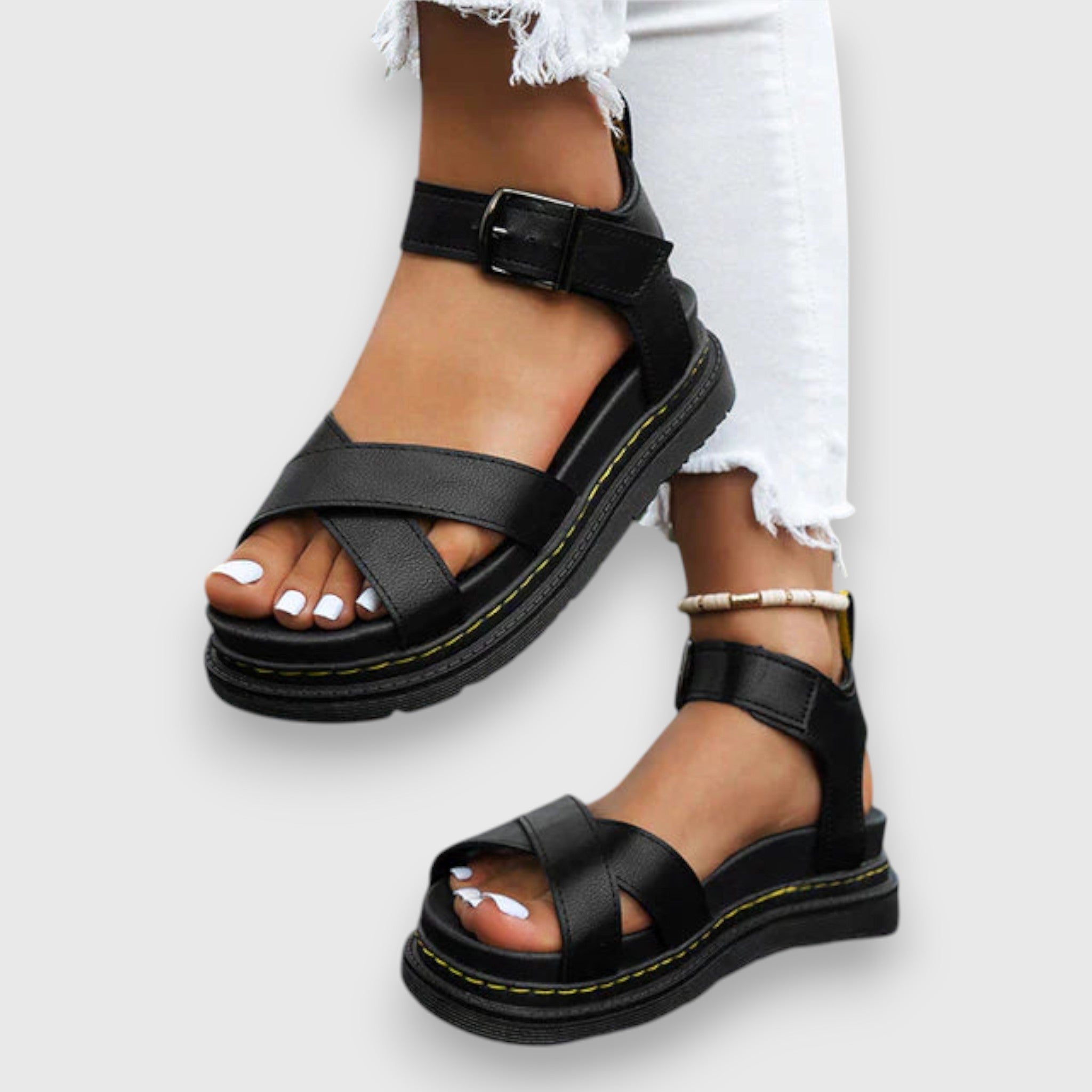 Sandalias Deportivas con Velcro para Mujer | Shayna