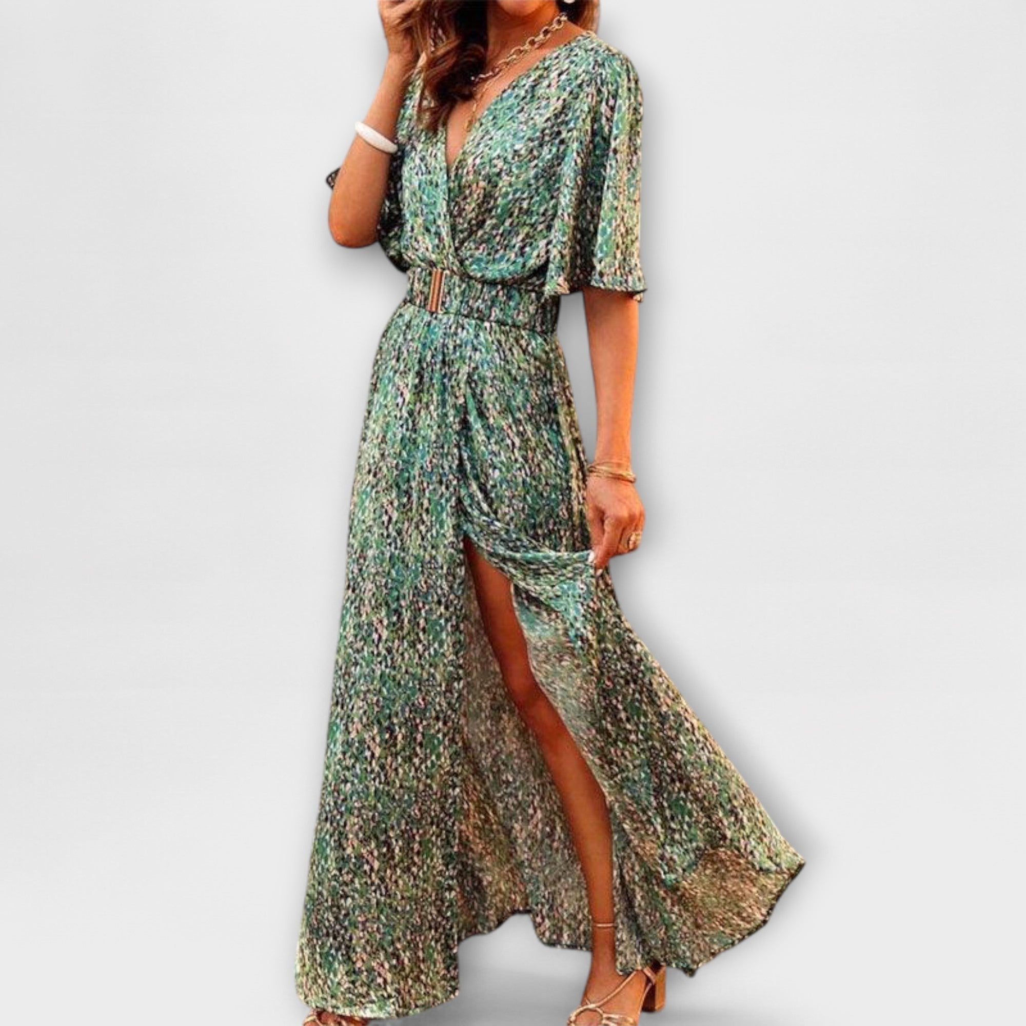 Vestido Largo de Verano Estilo Boho Sabrina | Violeta