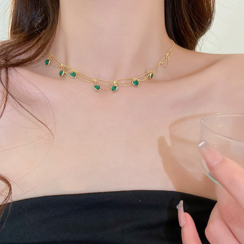 Collar con Colgante de Corazón para Mujer | Savannah