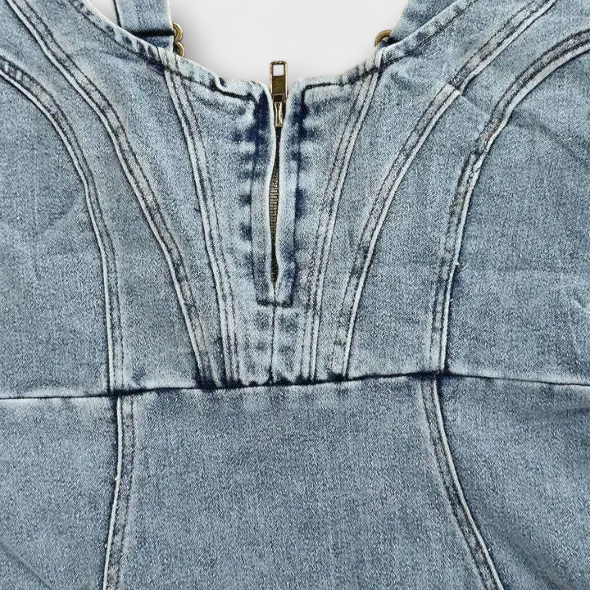 Vestido Vaquero Corto para Mujer | Anna