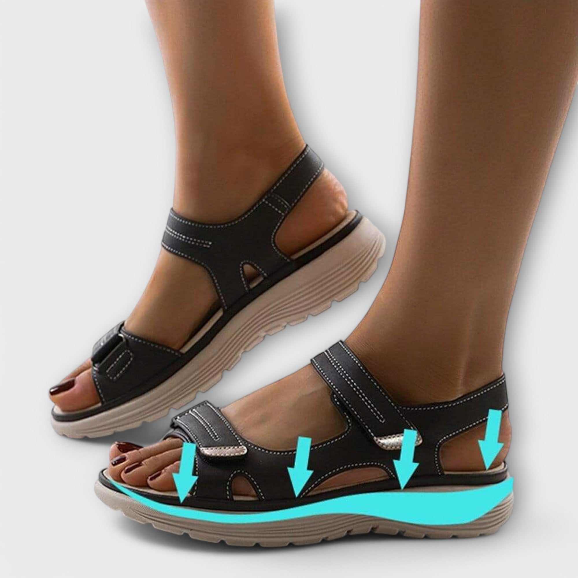 Sandalias Ortopédicas Nally para Mujer | Gabbi