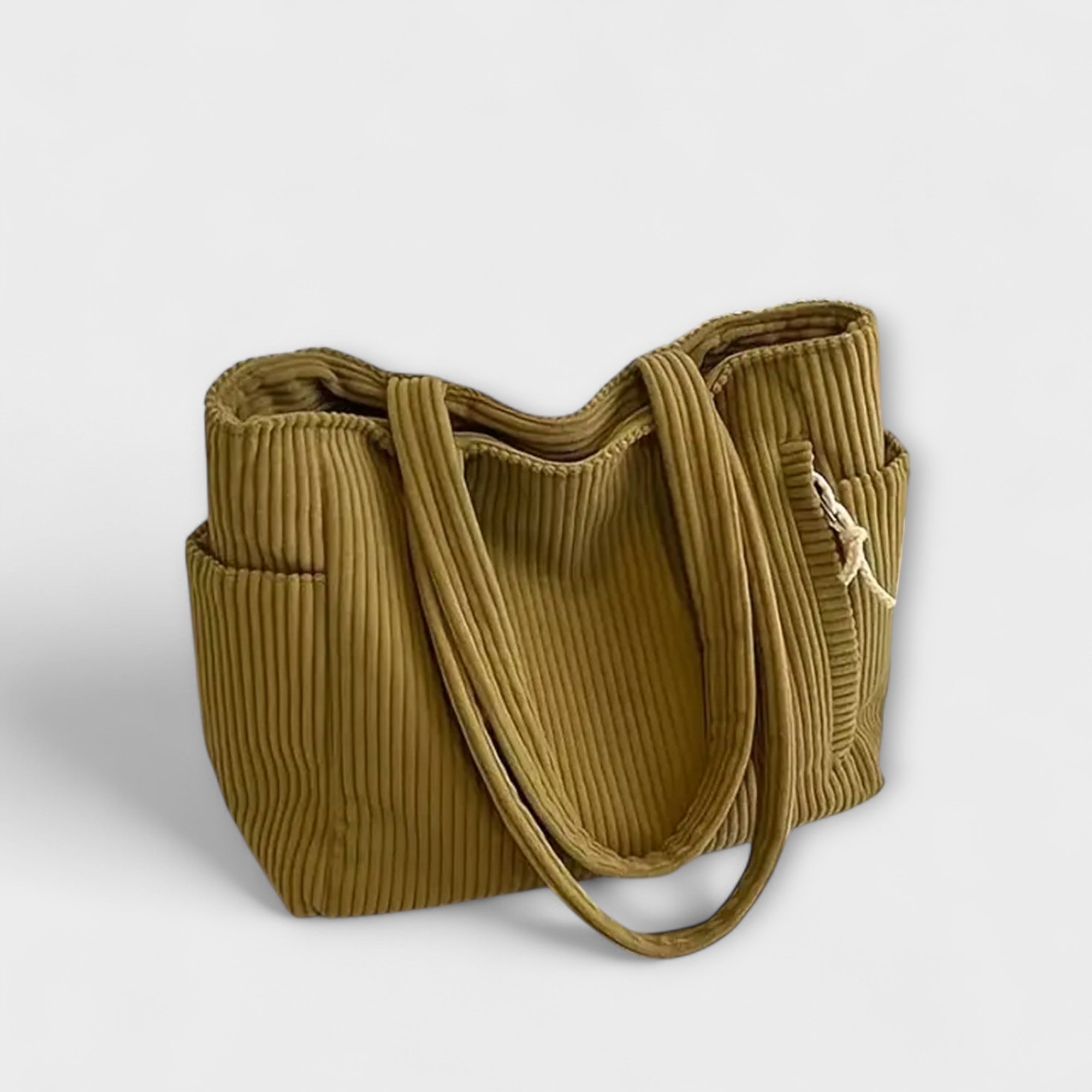 Bolso Tote de Pana con Asa de Cuerda Tilda | Eduarda