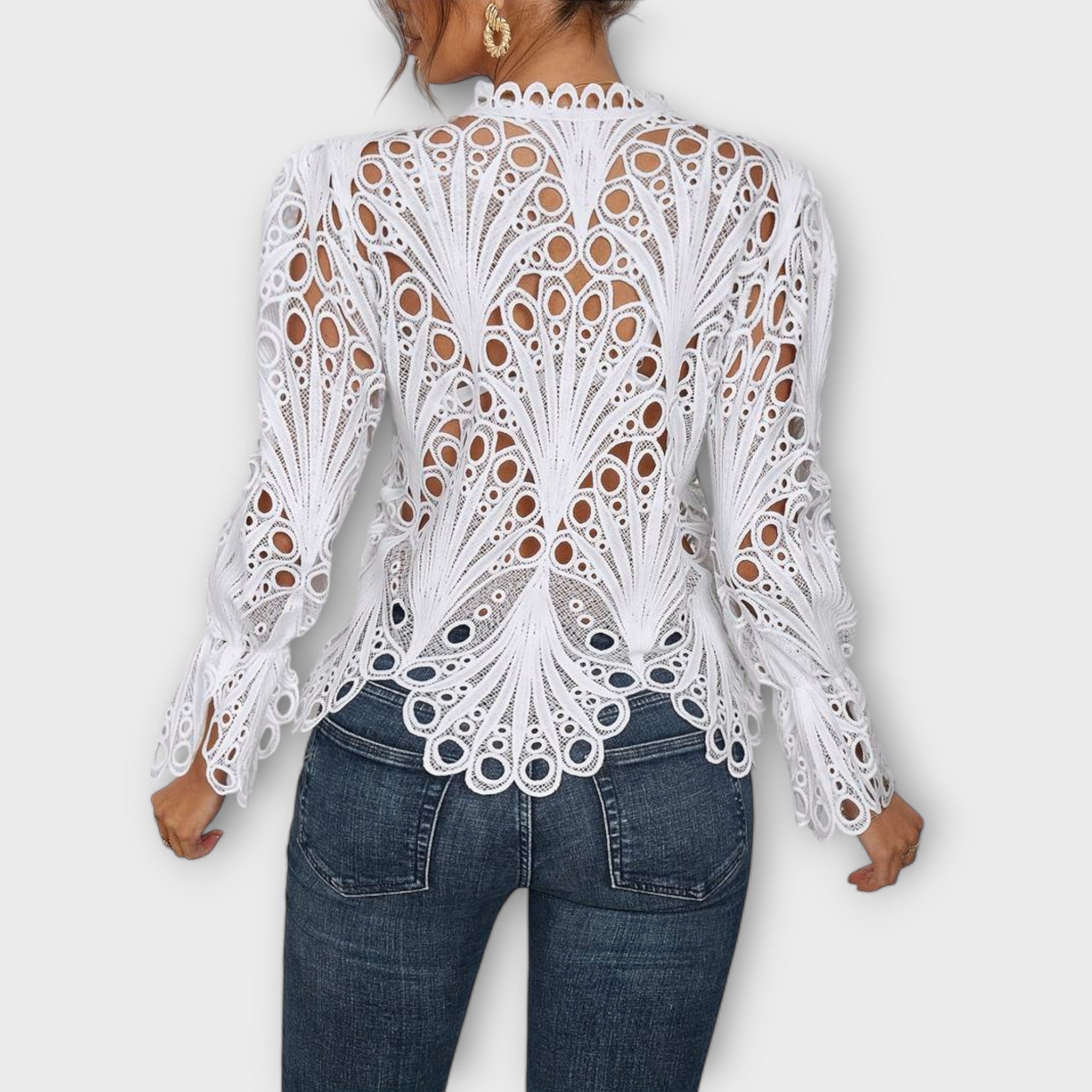 Blusa Asimétrica de Diseño Moderno | Sylea