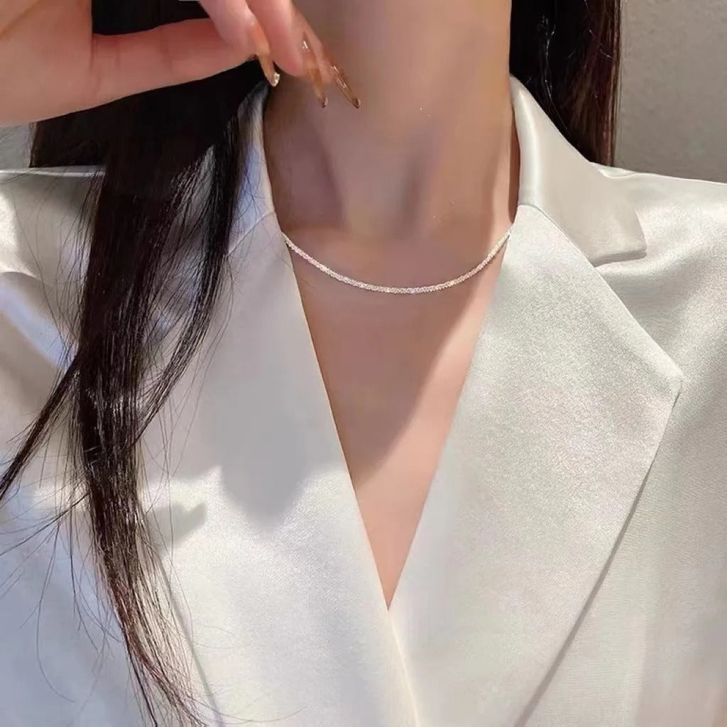 Set de Collares de Plata con Estrella y Luna | Maya