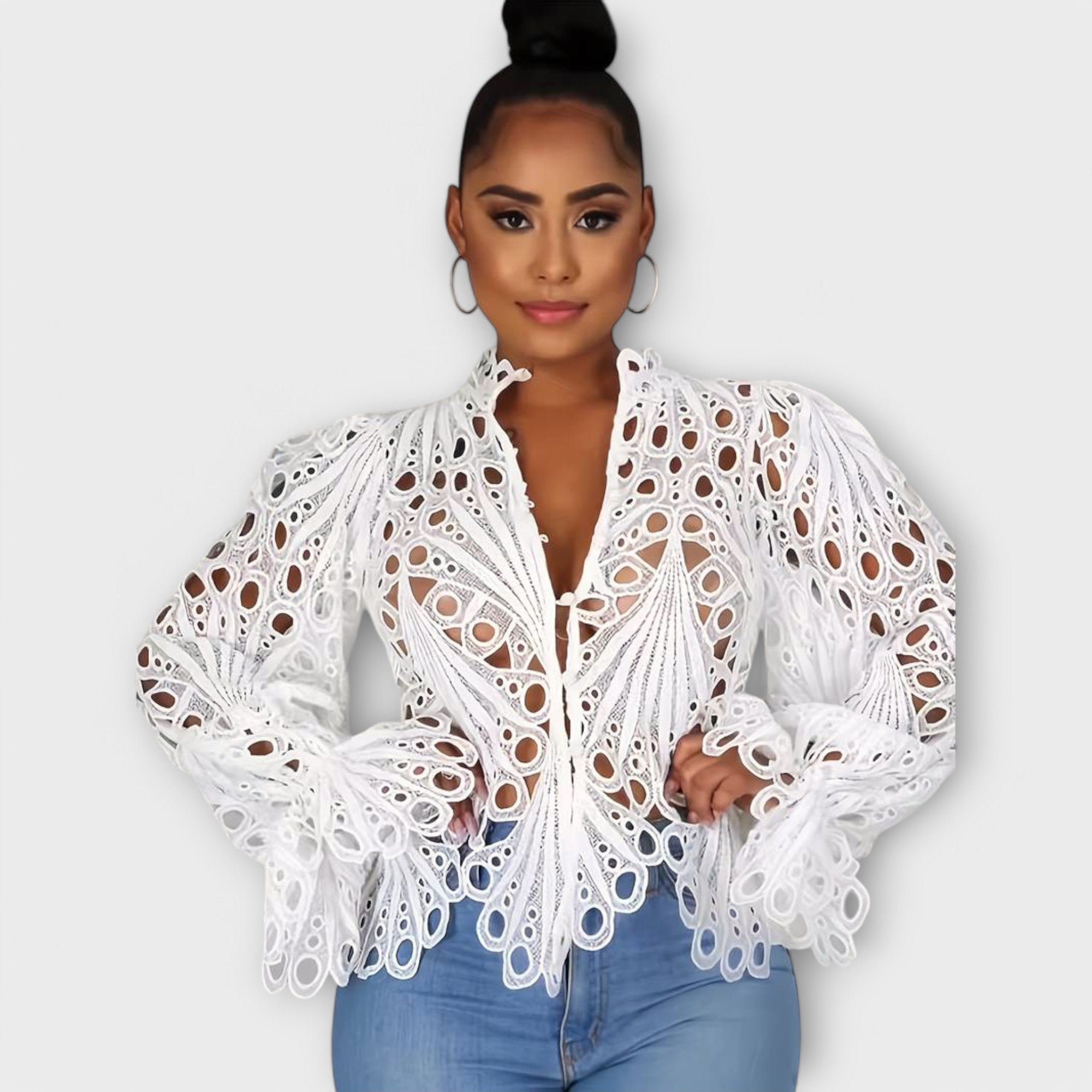 Blusa Asimétrica de Diseño Moderno | Sylea