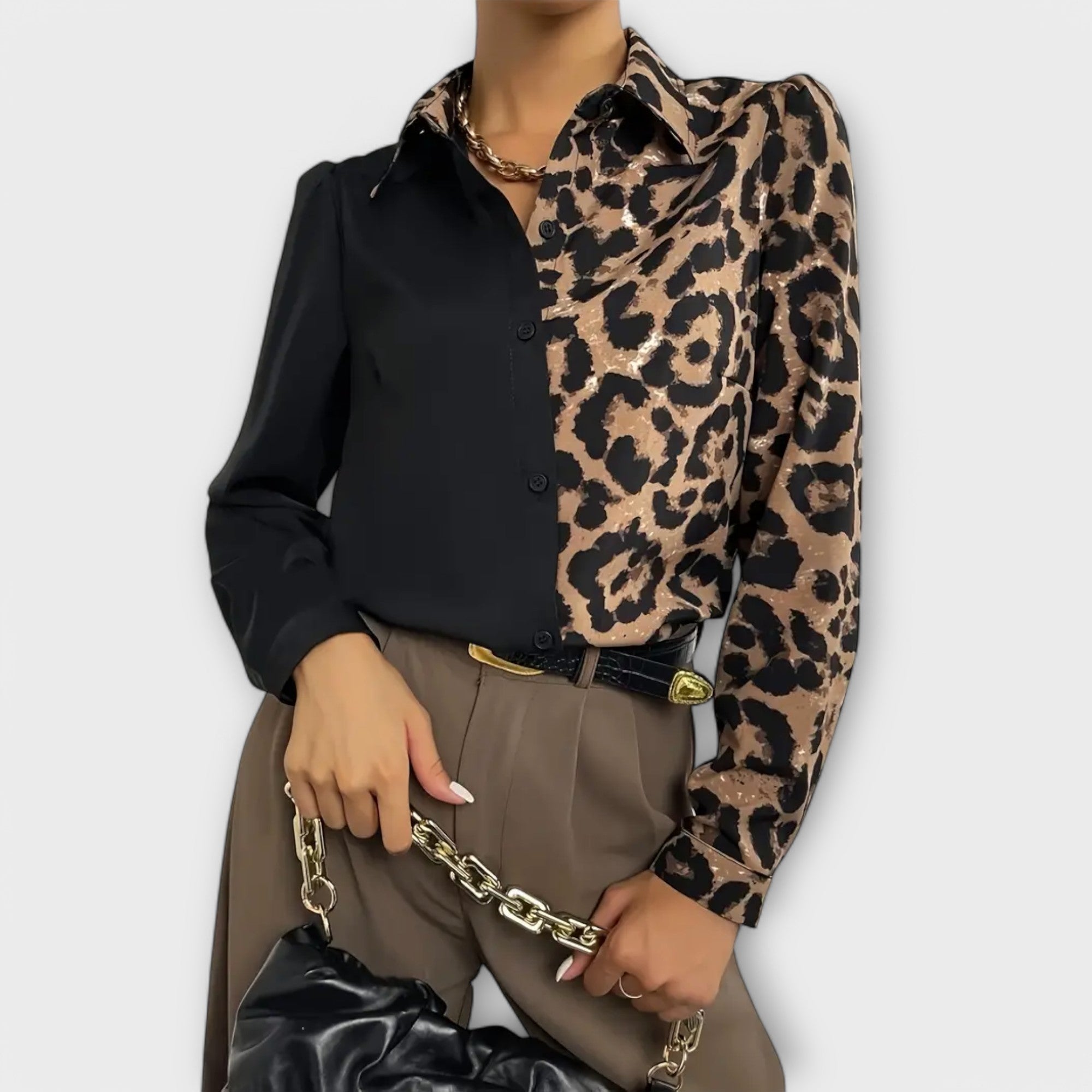 Blusa Elegante de Manga Larga para Mujer Eline | Rosy