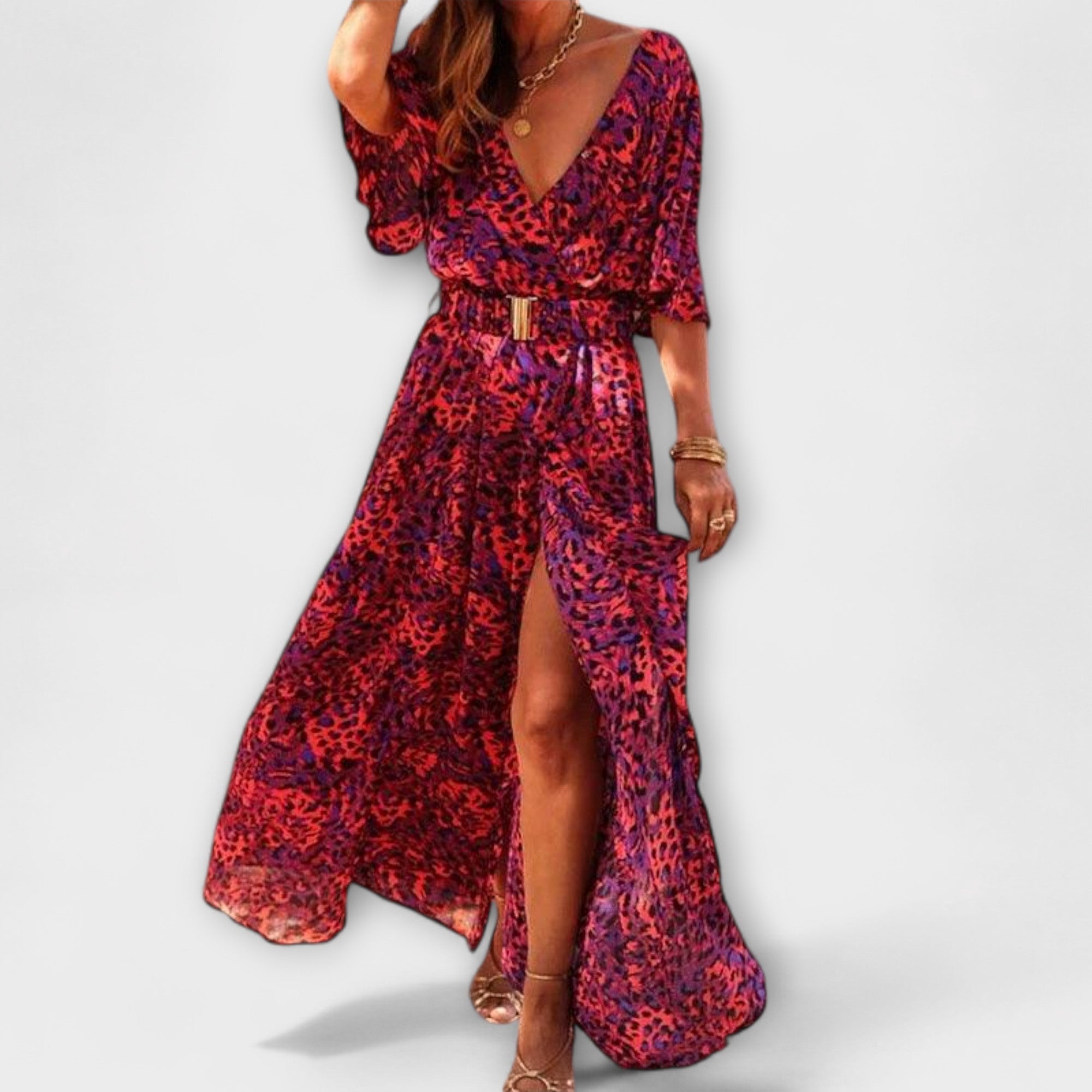 Vestido Largo de Verano Estilo Boho Sabrina | Violeta